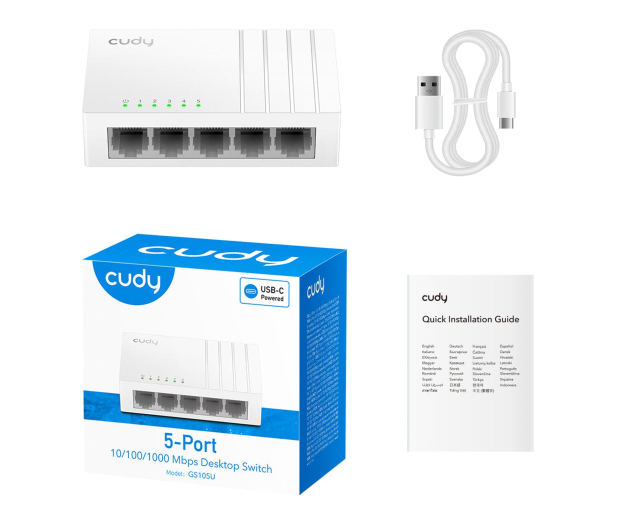 Cudy GS105U - 1491044 - zdjęcie 4